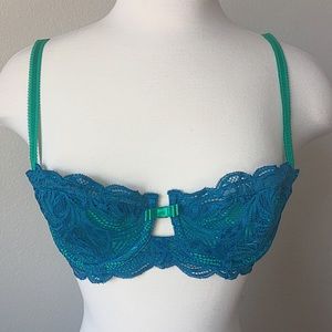 Unlined Lace Balconette Bra